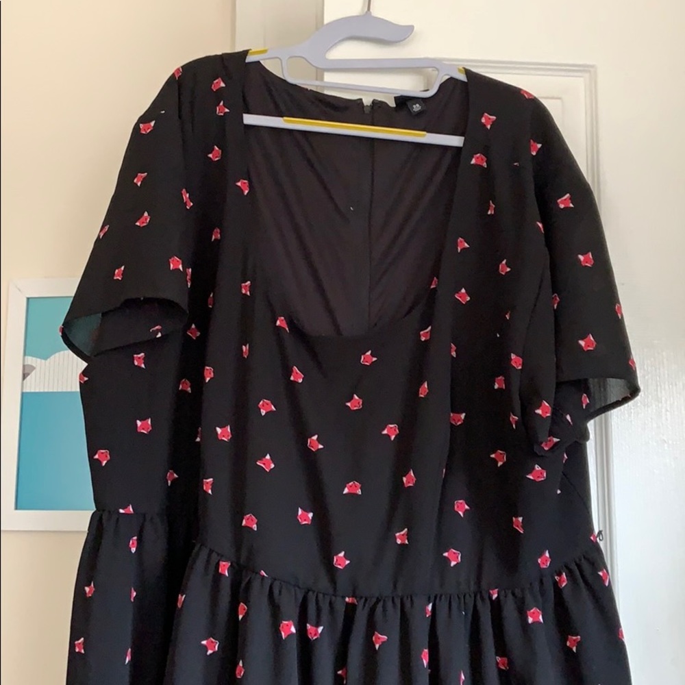 Torrid fox print dress